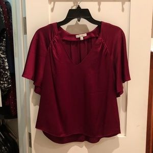 NWOT Joie Ruby Red Top, Small
